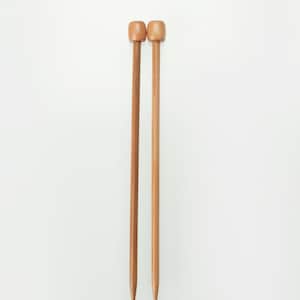 9 inch (23 cm) ChiaoGoo Single Point Knitting Needles Dark Patina