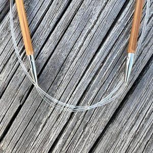 ChiaoGoo 32 Inch Circular Knitting Needles Bamboo 2032 image 5