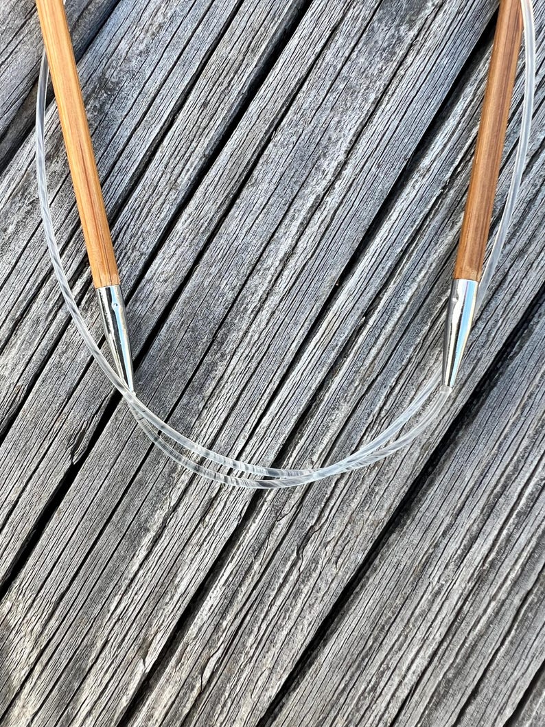 ChiaoGoo 32 Inch Circular Knitting Needles Bamboo 2032 image 5