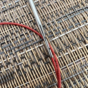 4 Inch Mini Twist Steel Knitting Tips ChiaoGoo image 7