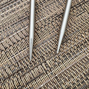 Puntas de agujas de tejer de acero TWIST de 5 pulgadas ChiaoGoo imagen 3