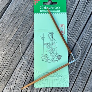 ChiaoGoo 40 Inch Circular Knitting Needles Bamboo 2040 image 8