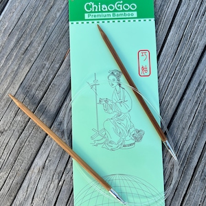 ChiaoGoo 24 Inch Circular Knitting Needles Bamboo 2024