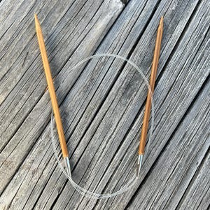 ChiaoGoo 32 Inch Circular Knitting Needles Bamboo 2032 image 6