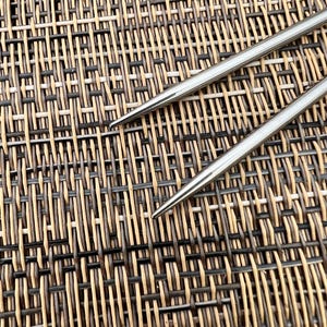 4 Inch Mini Twist Steel Knitting Tips ChiaoGoo image 2