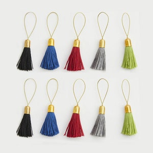 Lantern Moon Tassel Stitch Markers by Knitter&#39;s Pride