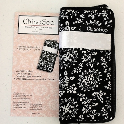 ChiaoGoo 6-Inch Double Point Bamboo Knitting Needles - US Size 2 (2.75mm) Natural Wood