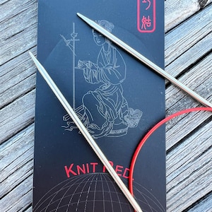 ChiaoGoo 32 Inch Circular Knitting Needles Regular Red 6032