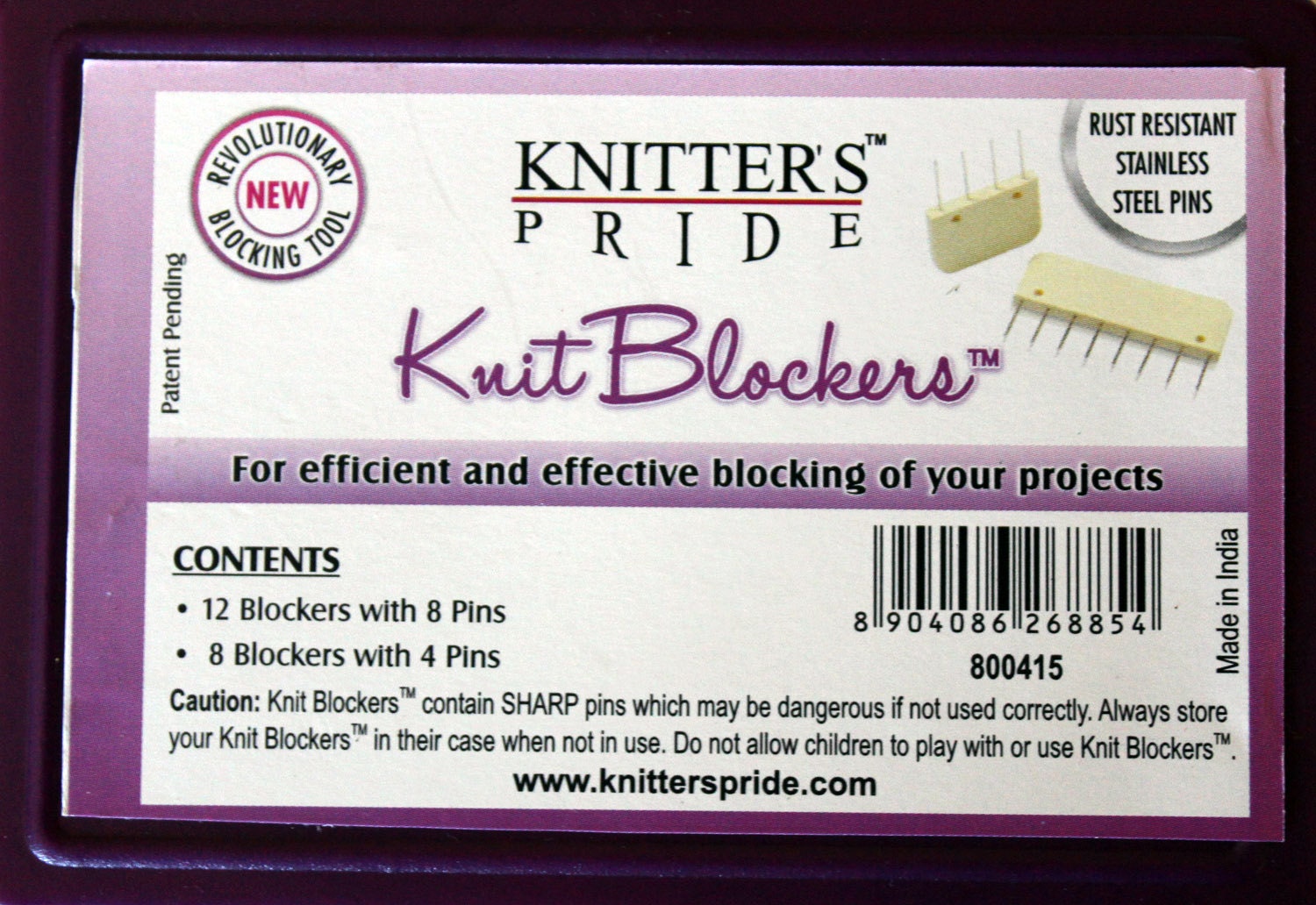 Knitter's Pride - Rainbow Colored Knit Blockers