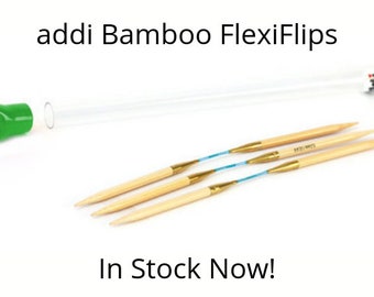 addi Bamboo FlexiFlips Double Point Knitting Needles