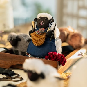 Lantern Moon Small Sheep Knitting Accessories Holder