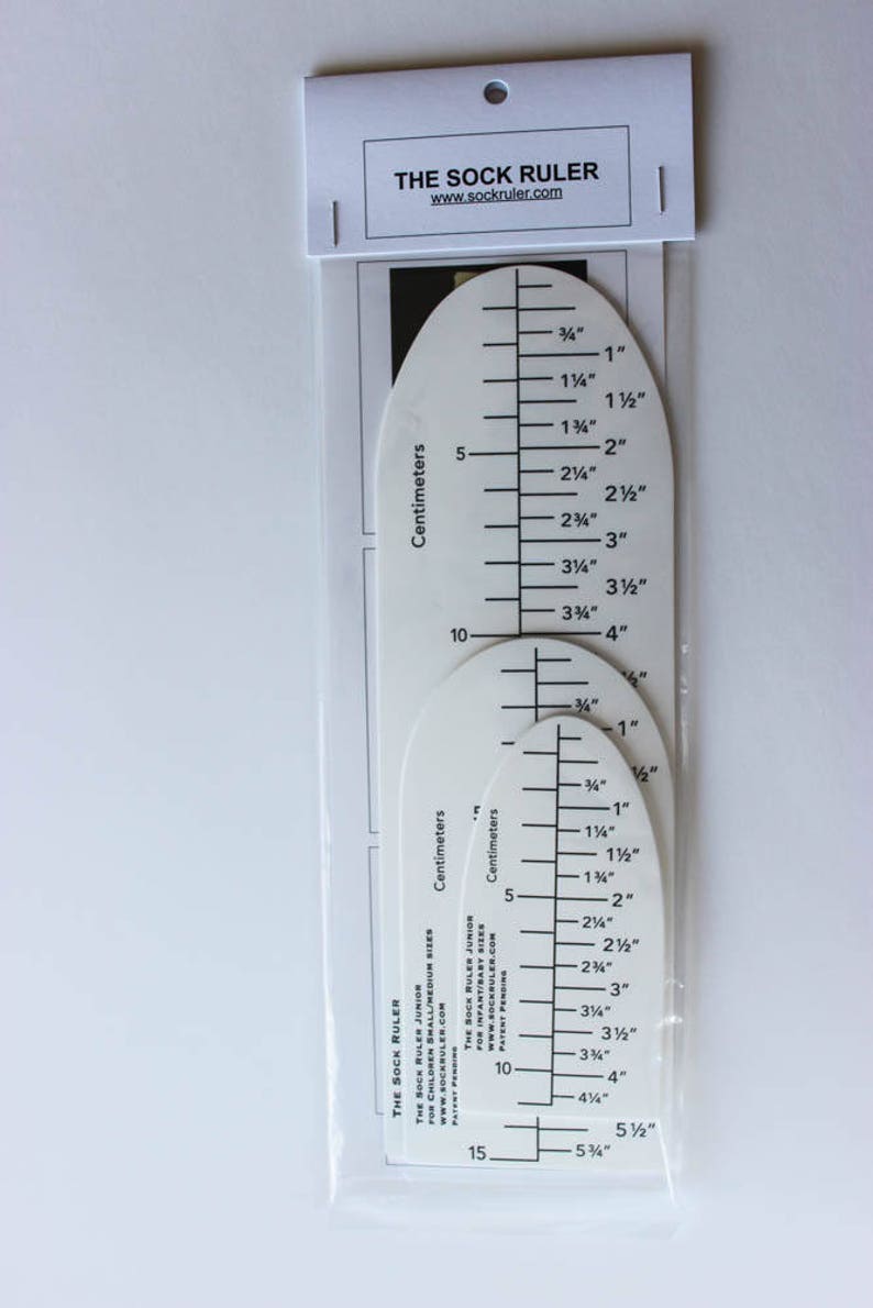 the sock ruler innovative measuring tool etsy