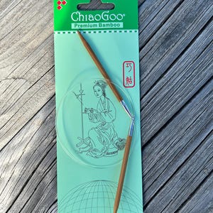 ChiaoGoo 16 Inch Circular Knitting Needles Bamboo 2016 image 8