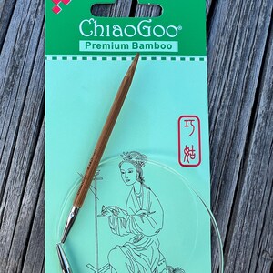ChiaoGoo 16 Inch Circular Knitting Needles Bamboo 2016 image 6