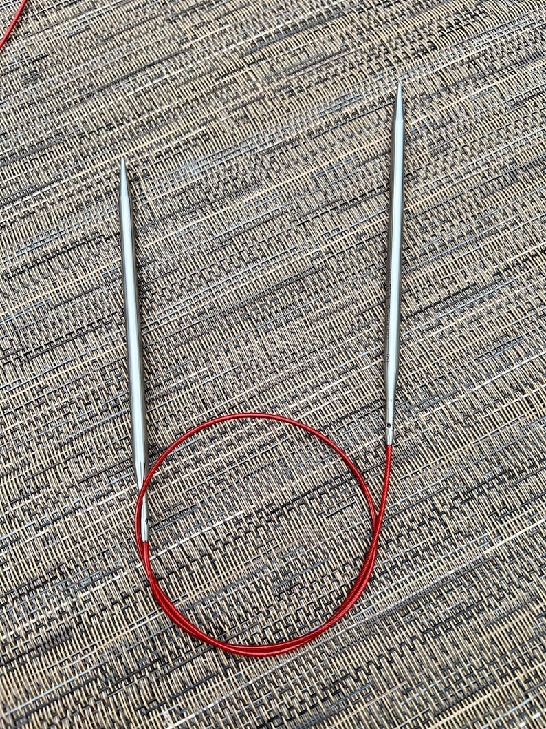 Puntas de agujas de tejer de acero TWIST de 5 pulgadas ChiaoGoo imagen 5
