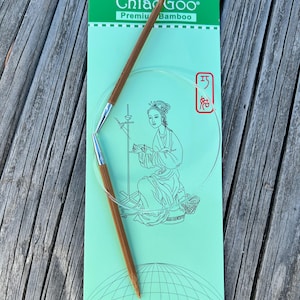 ChiaoGoo 16 Inch Circular Knitting Needles Bamboo 2016