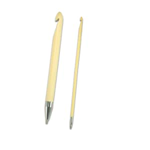 ChiaoGoo T-SPIN Bamboo 5.7 inch (14.5 cm) Tunisian Crochet Hooks