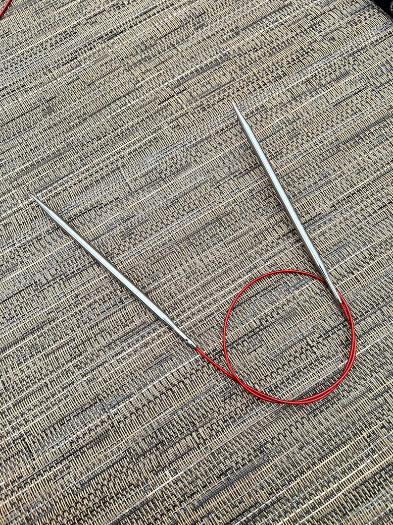 Puntas de agujas de tejer de acero TWIST de 5 pulgadas ChiaoGoo imagen 8