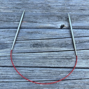 ChiaoGoo 16 Inch Circular Knitting Needles Red Lace 7016 image 6
