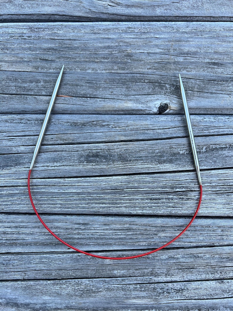 ChiaoGoo 16 Inch Circular Knitting Needles Red Lace 7016 image 6