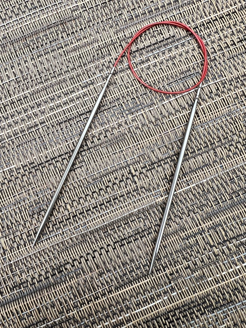 4 Inch Mini Twist Steel Knitting Tips ChiaoGoo image 10