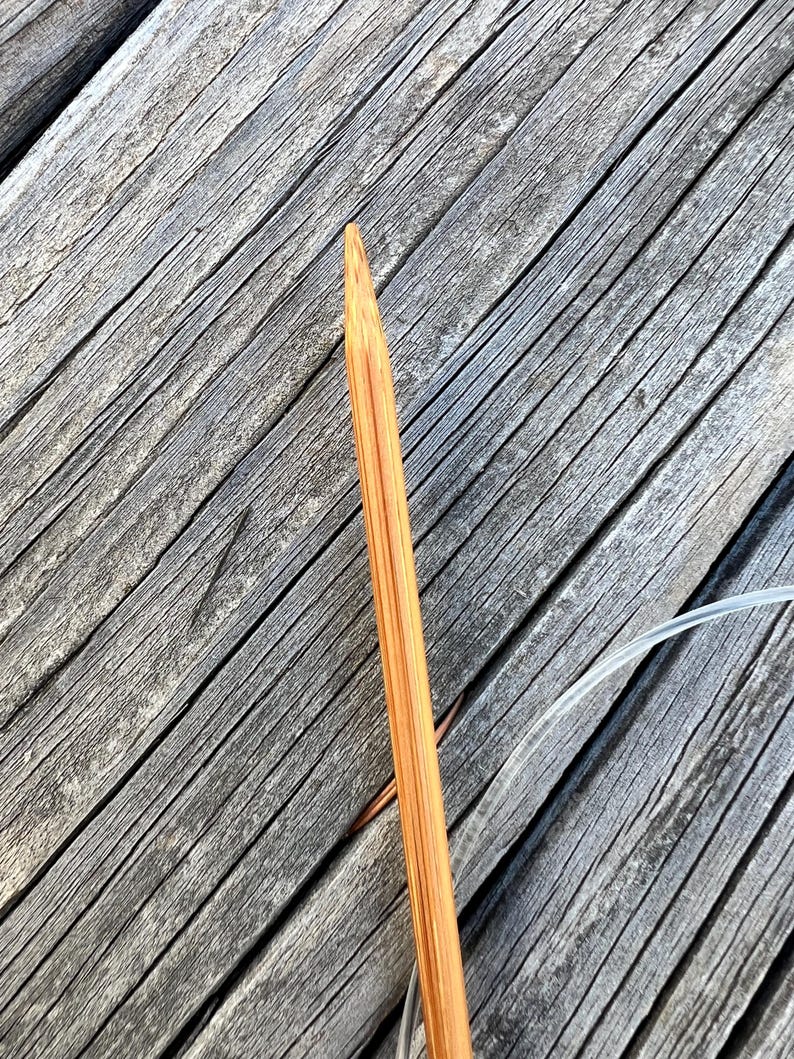 ChiaoGoo 32 Inch Circular Knitting Needles Bamboo 2032 image 4