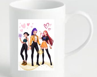 Custom Print Mug [Photo & Logo Printing] | Gift Mug | Personalised Mug | KPop Demon Hunters | Huntrix