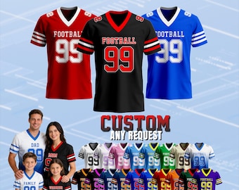 Maillot de football personnalisé pour équipe, commande groupée, texte du numéro de nom personnalisé, broderie, maillot de football en maille avec couleurs personnalisées le jour du match