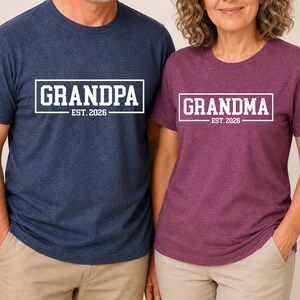 Grandparent Shirts Grandpa Shirt Grandma Shirt Papa Shirt Pregnancy Announcement Grandparents Tee Mimi Shirt Custom Nana Shirt, Uncle Tshirt