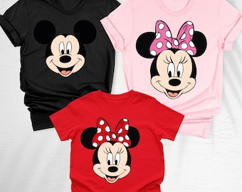 Minnie Mouse Shirt, Mickey Mouse Shirt Pink Bow Minnie Tee, Disneyworld Outfit, Disney Shirt, Cute Disney Girl Tshirt, Disney Women Shirts