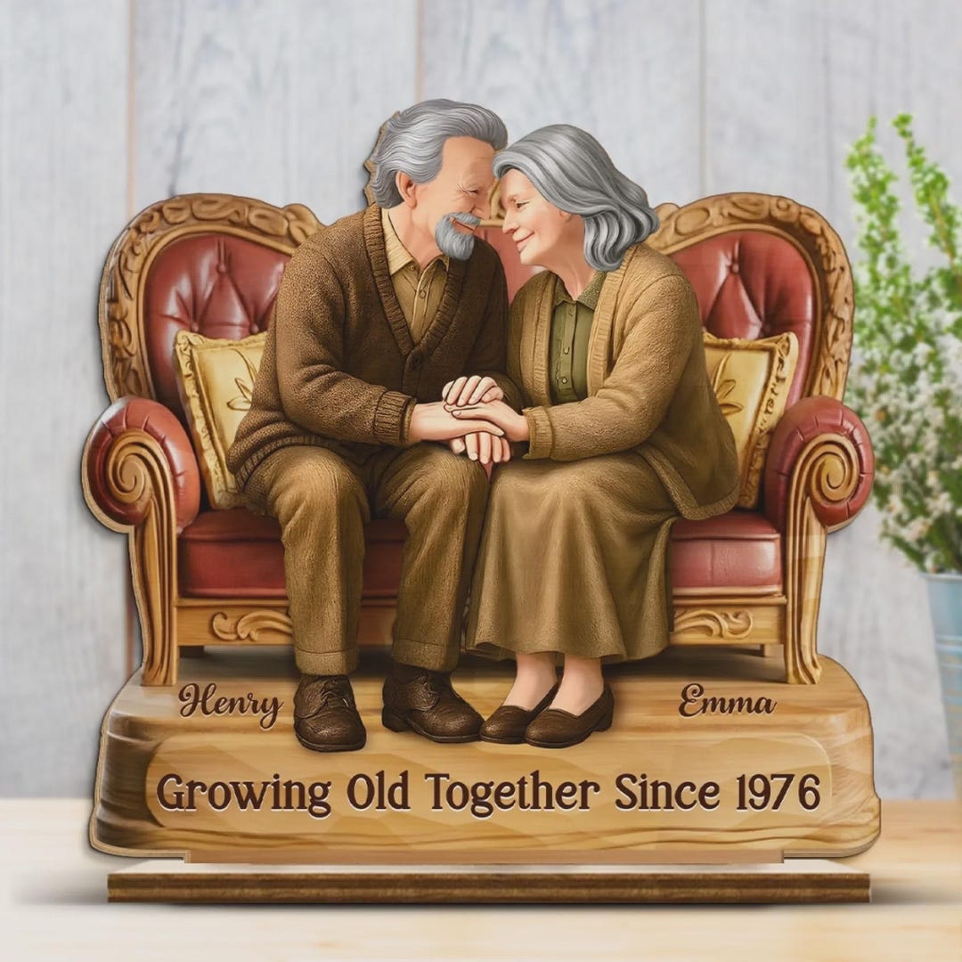 Custom Wooden Anniversary Plaque – Personalized Couple Gift - Etsy