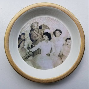 Personalized Photo Ring Dish, Personalized Photo Jewelry Dish, Custom Gift Ring Dish, Custom Photo or Image Trinket Dish, Wedding Gift