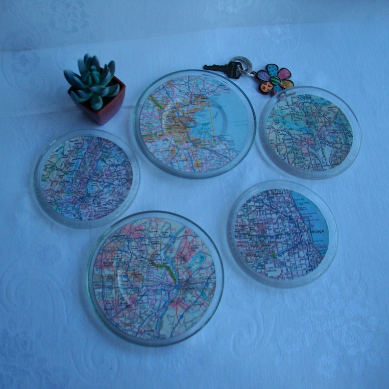 Wedding Gift Catch All Dish Personalized Ring Dish Personalized Gift Glass Map Jewelry Dish Trinket Dish Custom Gift Ring Dish