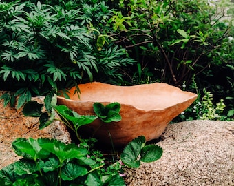 hand built ceramic olla