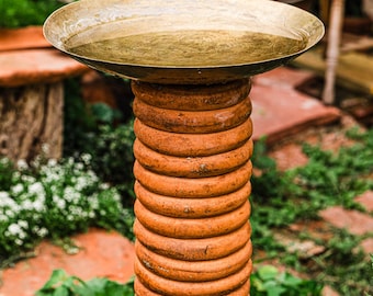 hand built coil sculpture