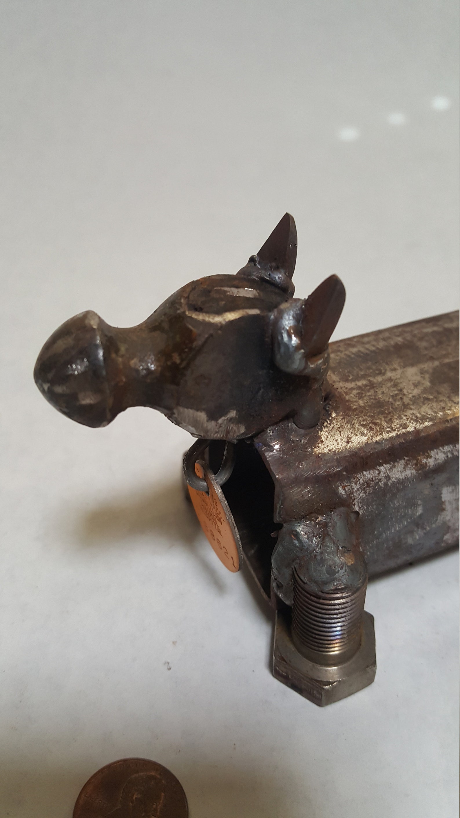 Scrap Metal Dog Sculpture Dog Art Dog Sculpture Dog | Etsy