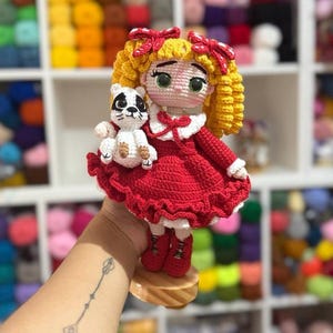 Amigurumi Mönster Godis Godis 22 cm och Husdjursklinik (PDF Mönster)