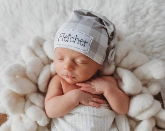 Baby caps hotsell with knots