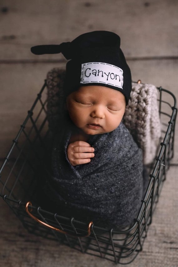 Newborn Hat-personalized Baby Hat-baby 