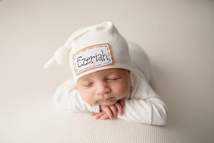 Personalized newborn hat Clearance