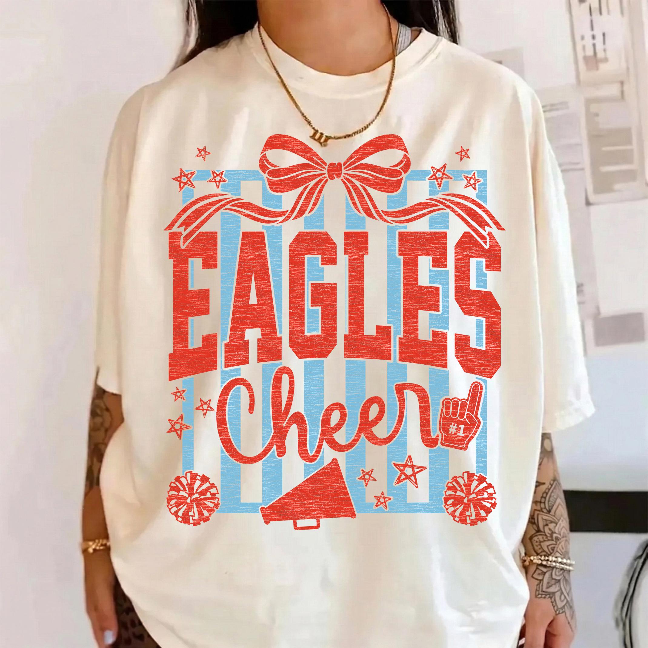 Eagles Shirts Red and Blue - Etsy