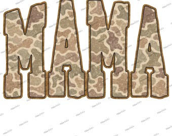 Mama Camo PNG, Mors dag-tröjadesign, digital nedladdning, sublimeringsgrafik, trendiga mammakläder