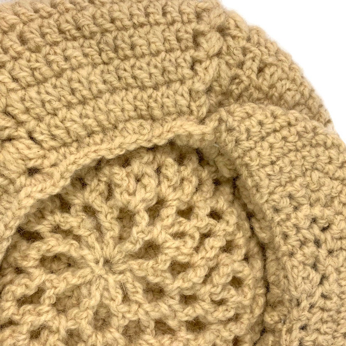 60s MOD Cream Knit Peaked Cap, Vintage 1960s Newsboy Cap - Etsy