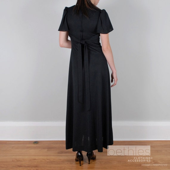 70s black dress with sleeves Sassy Shortcake Cloud Away Dress main image 0