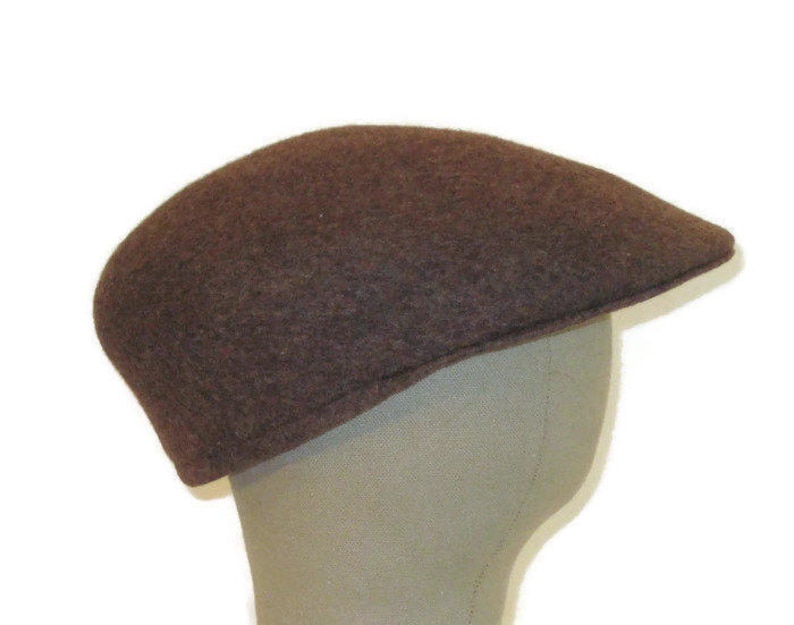 60s Newsboy Flat Cap 1960s Wool Driving Cap Made in England Etsy