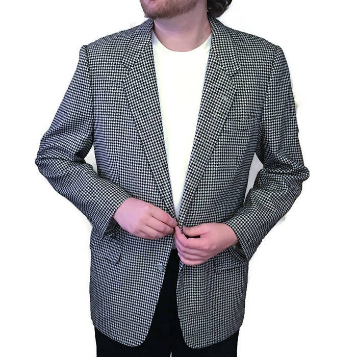 80 s veste de sport, veste pied de poule, vison Sable Cachemire, pied de poule Blazer, Blazer homme des années 1980, pied de poule blanc noir, adapté veste 80 s veste de sport, veste pied de poule, de vison Sable Cachemire, pied de poule, poule Blazer, Blazer homme des années 1980, pied de poule blanc noir, adapté veste 1a77d7