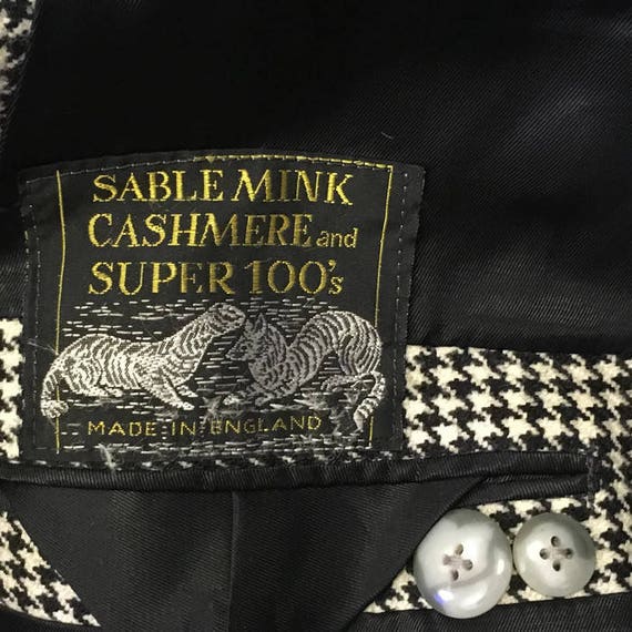 80 s veste de sport, veste pied de poule, de vison Sable Cachemire, pied de poule, poule Blazer, Blazer homme des années 1980, pied de poule blanc noir, adapté veste 1a77d7 80 s veste de sport, veste pied de poule, de vison Sable Cachemire, pied de poule, poule Blazer, Blazer homme des années 1980, pied de poule blanc noir, adapté veste 1a77d7