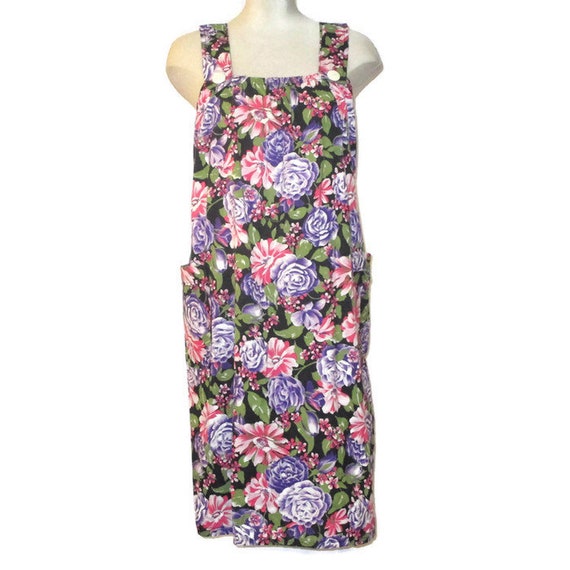 60s Floral Sundress, Vintage 1960s Summer Dress - image 9