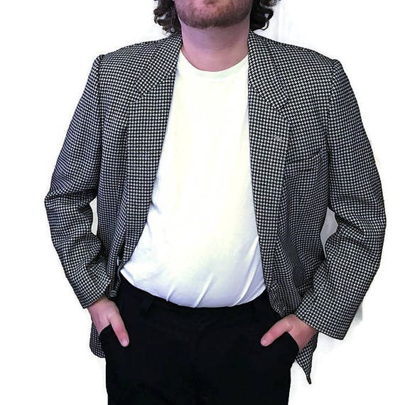 80 s veste de sport, veste pied de poule, de vison Sable Cachemire, pied de poule, poule Blazer, Blazer homme des années 1980, pied de poule blanc noir, adapté veste 1a77d7 80 s veste de sport, veste pied de poule, de vison Sable Cachemire, pied de poule, poule Blazer, Blazer homme des années 1980, pied de poule blanc noir, adapté veste 1a77d7