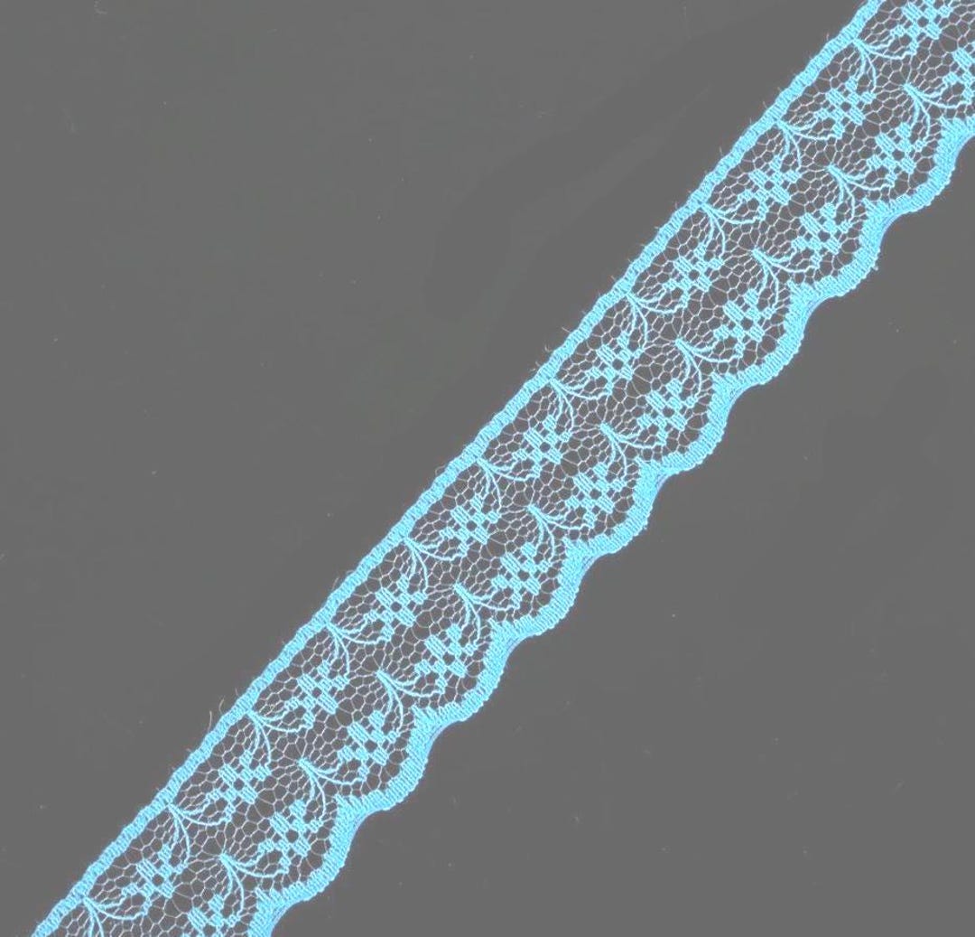 Light Blue Lace - 20mm (7/8